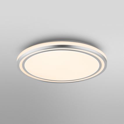 Ledvance - Plafonnier ORBIS HELMAN LED/24W/230V d. 39 cm argent