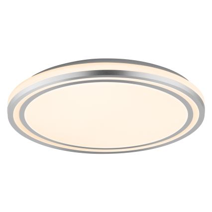 Ledvance - Plafonnier ORBIS HELMAN LED/24W/230V d. 39 cm argent