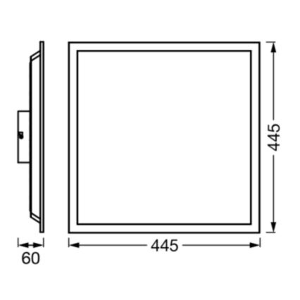 Ledvance - Plafonnier RGBW à intensité variable SMART+ MAGIC LED/24W/230V 2700-6500K Wi-Fi + télécommande