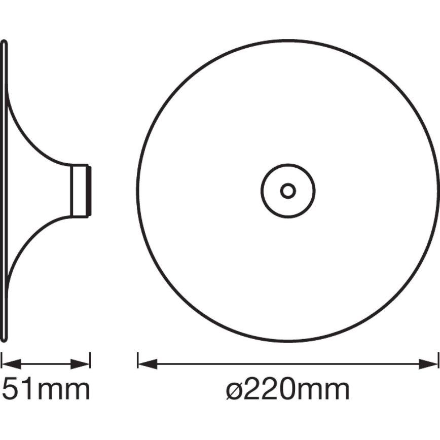 Ledvance - Plafonnier SMART+ TIBEA 1xE27/60W/230V