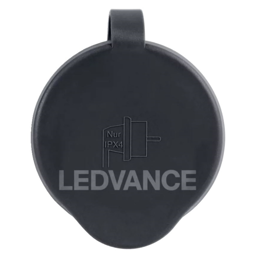 Ledvance - Prise connectée extérieur SMART+ 3680W/230V/Type F/SCHUKO 16A IP44 noir
