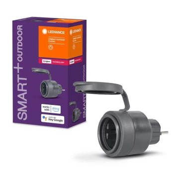 Ledvance - Prise extérieure intelligente SMART+ PLUG 3680W IP44 SCHUKO
