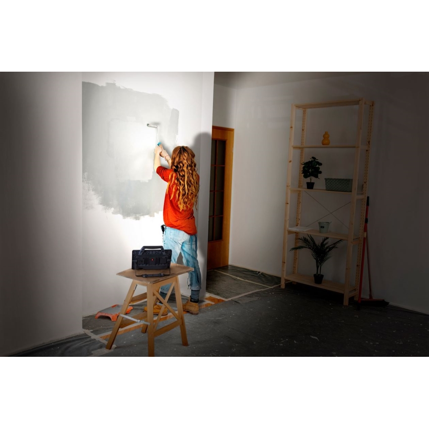 Ledvance - Projecteur extérieur rechargeable à intensité variable WORKLIGHT BATTERY LED/26W/5V 2200 mAh IP54