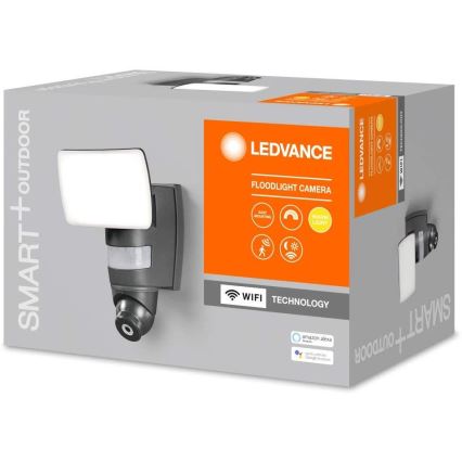 Ledvance - Projecteur LED avec détecteur et caméra SMART+ LED/24W/230V IP44 Wi-Fi