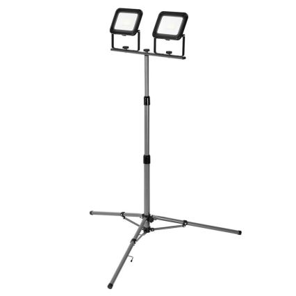 Ledvance - Projecteur LED d'extérieur avec un support WORKLIGHT TRIPOD 2xLED/30W/230V 6500K IP65
