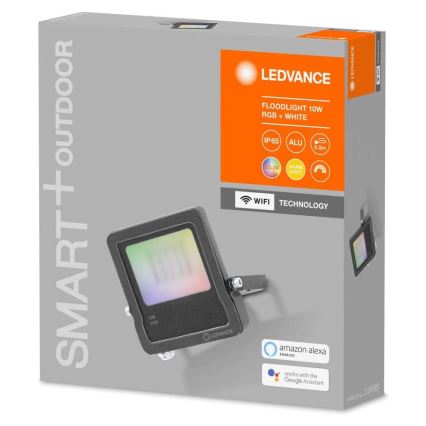 Ledvance - Projecteur LED RVBW SMART+ FLOOD LED/10W/230V IP65 Wi-Fi