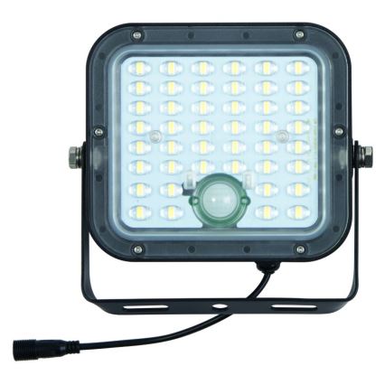 Ledvance - Projecteur solaire à intensité variable avec détecteur de mouvement et de crépuscule FLOOD SPLIT LED/10W/3,2V 5000 mAh IP65 + Télécommande