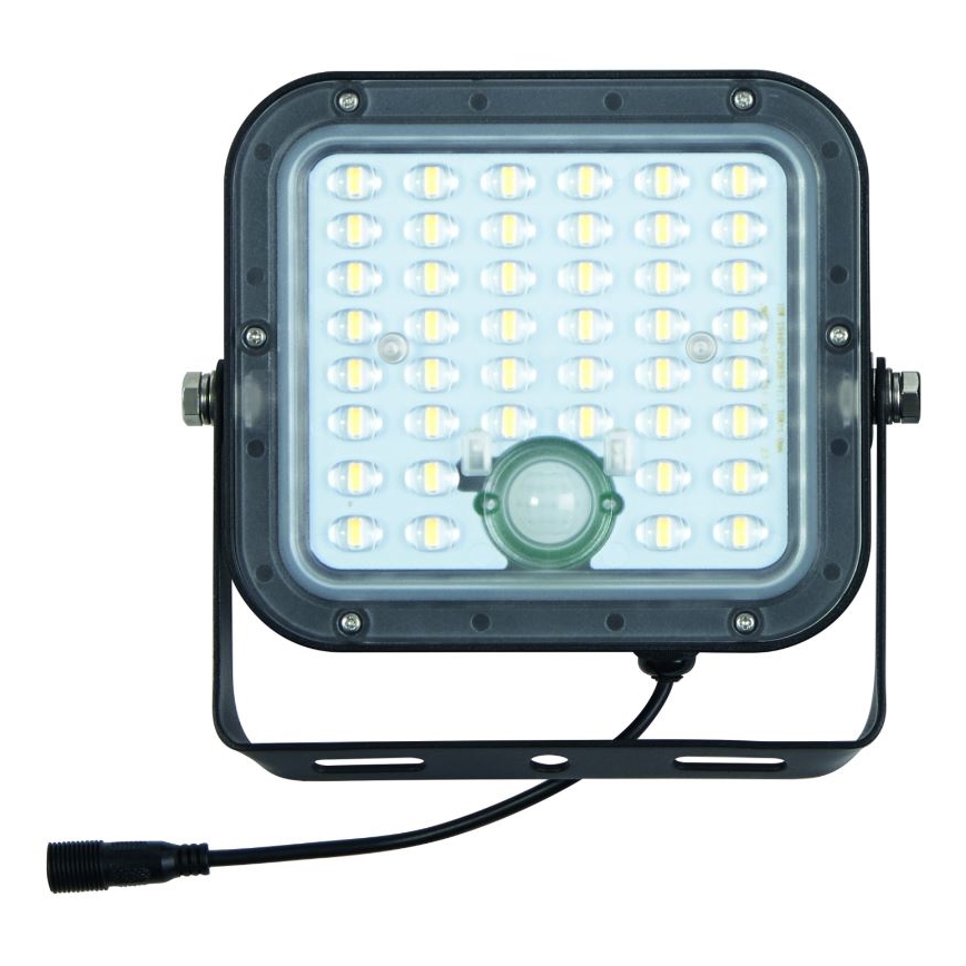 Ledvance - Projecteur solaire à intensité variable avec détecteur de mouvement et de crépuscule FLOOD SPLIT LED/10W/3,2V 5000 mAh IP65 + Télécommande
