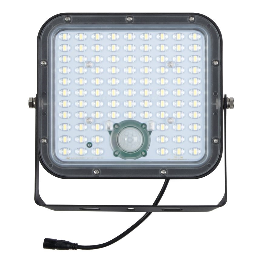 Ledvance - Projecteur solaire à intensité variable avec détecteur FLOOD SPLIT LED/30W/6,4V IP65 + télécommande