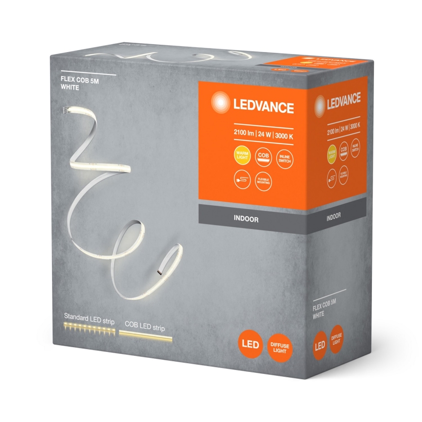 Ledvance - Ruban FLEX COB 5m LED/24W/230V