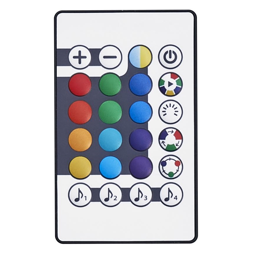 Ledvance -Ruban LED RGB à intensité variable FLEX AUDIO 5m LED/12,5W/230V + Télécommande