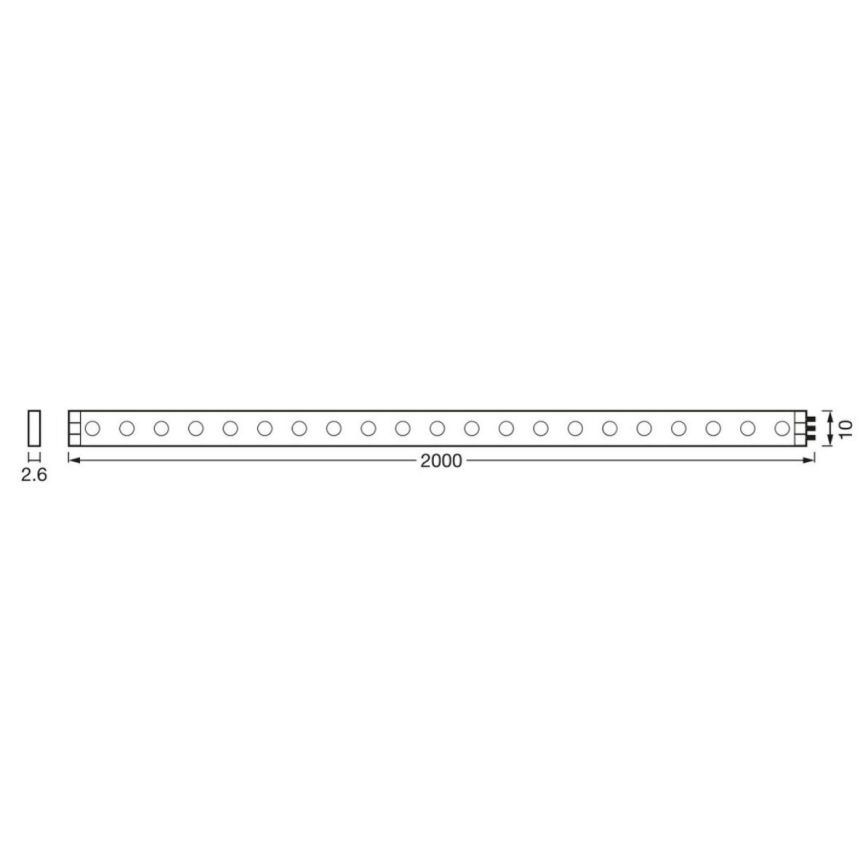 Ledvance - Ruban LED RGB à intensité variable pour TV FLEX 2m LED