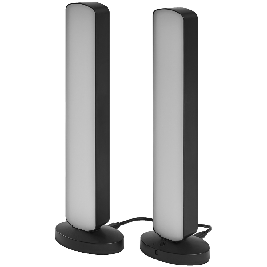 Ledvance - SET 2x LED RGBW Dimbaar tafellamp MOOD LIGHT LED/4W/230V Wi-Fi + afstandsbediening