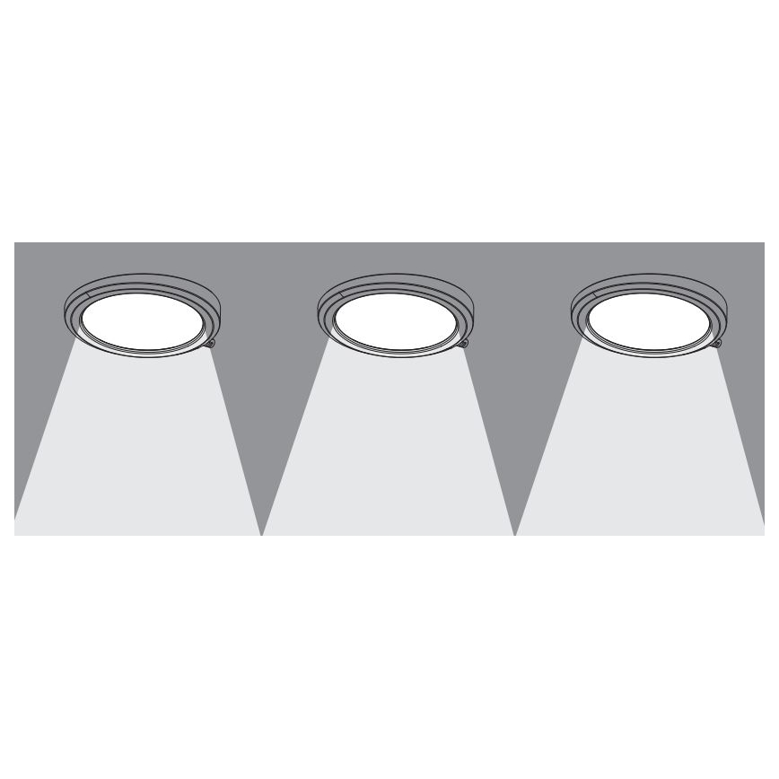 Ledvance - SET 3x Dimbare LED Keukenkast Lamp SMART+ LED/6,5W/230V 3000-6500K Wi-Fi