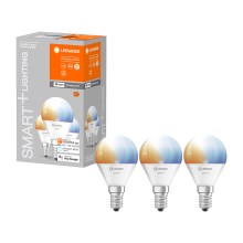 Ledvance - SET 3x LED Lamp dimbaar SMART + E14 / 5W / 230V 2700K-6500K Wi-Fi