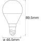 Ledvance - SET 3x Slimme dimbare lamp SMART + E14 / 5W / 230V 2700K Wi-Fi
