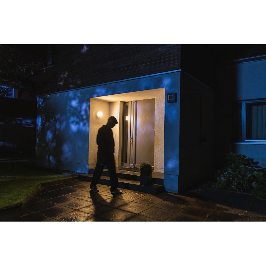 Ledvance - LED Buitenwandlamp met sensor en camera SMART+ LED/15W/230V Wi-Fi IP44