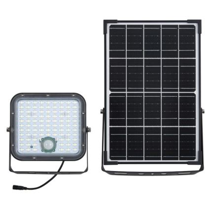 Ledvance - LED Dimbaar zonne- Schijnwerper met sensor FLOOD SPLIT LED/30W/6,4V IP65 + afstandsbediening
