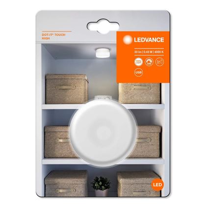 Ledvance - Spot de balisage à intensité variable DOT-IT LED/0,45W/5V 500 mAh