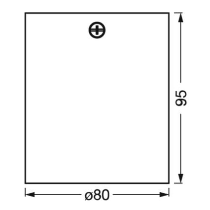 Ledvance - Spot SPOT 1xGU10/7W/230V blanc