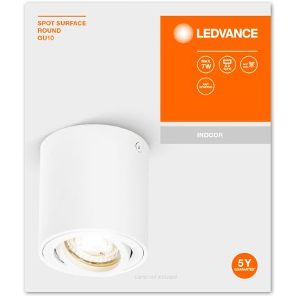 Ledvance - Spot SPOT 1xGU10/7W/230V blanc