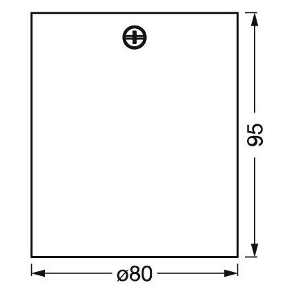 Ledvance - Spot SPOT 1xGU10/7W/230V blanc