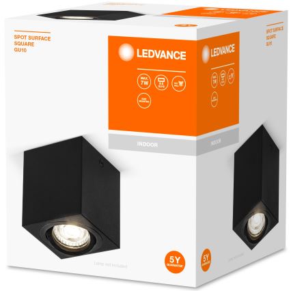 Ledvance - Spot SPOT 1xGU10/7W/230V zwart