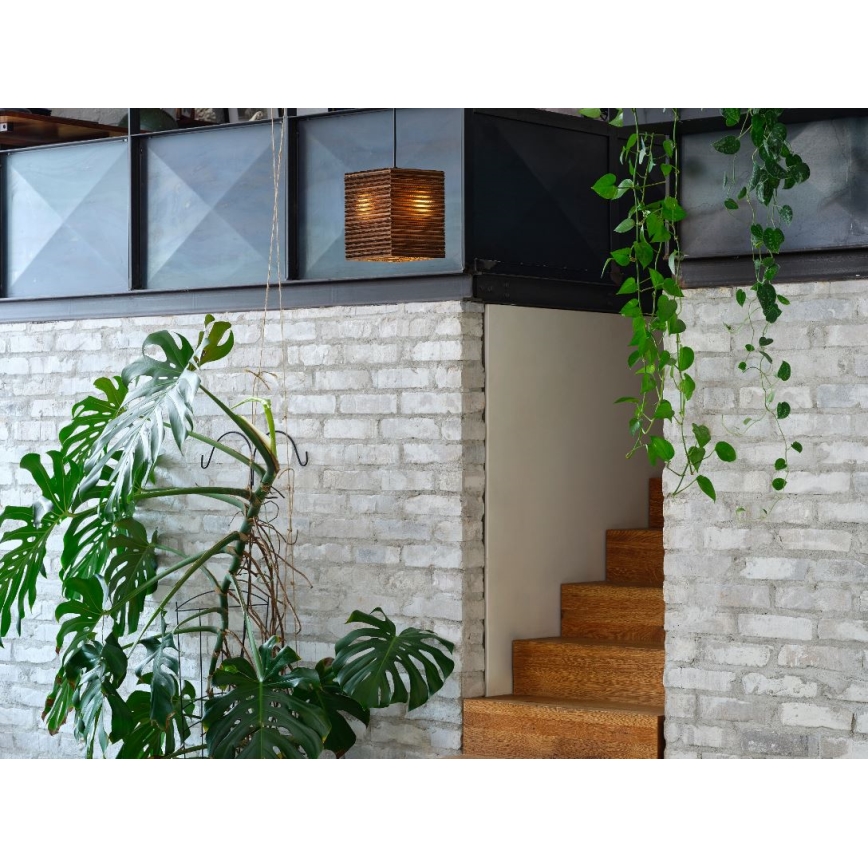 Ledvance - Suspension filaire DECOR CARDBOARD 1xE27/15W/230V 25x25 cm