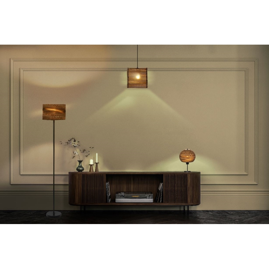 Ledvance - Suspension filaire DECOR CARDBOARD 1xE27/15W/230V 25x25 cm