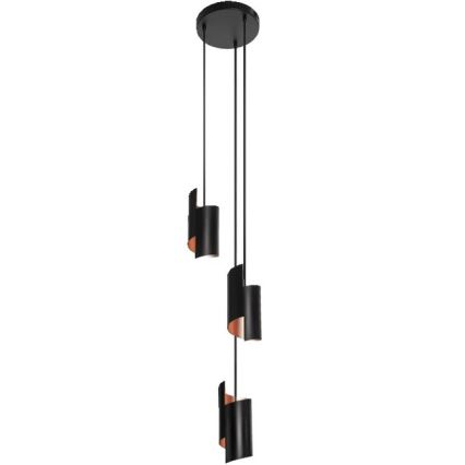 Ledvance - Suspension filaire LED à intensité variable SMART+ DECOR 3xLED/8W/230V noir Wi-Fi