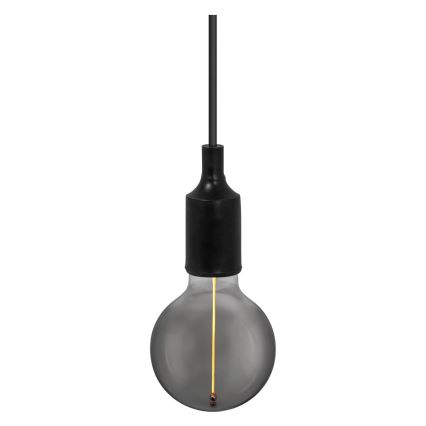 Ledvance - Suspension filaire PENDULUM BELL 1xE27/15W/230V noir