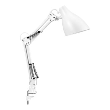 Ledvance - Tafellamp met klem PEAR 1xE27/11W/230V wit