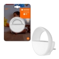 Ledvance - Veilleuse LED à intensité variable avec détecteur LUNETTA LED/0,7W/230V