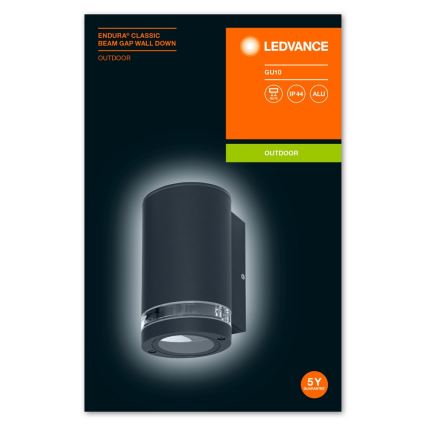 Ledvance - Wand Lamp voor Buiten BEAM 1xGU10/35W/230V IP44