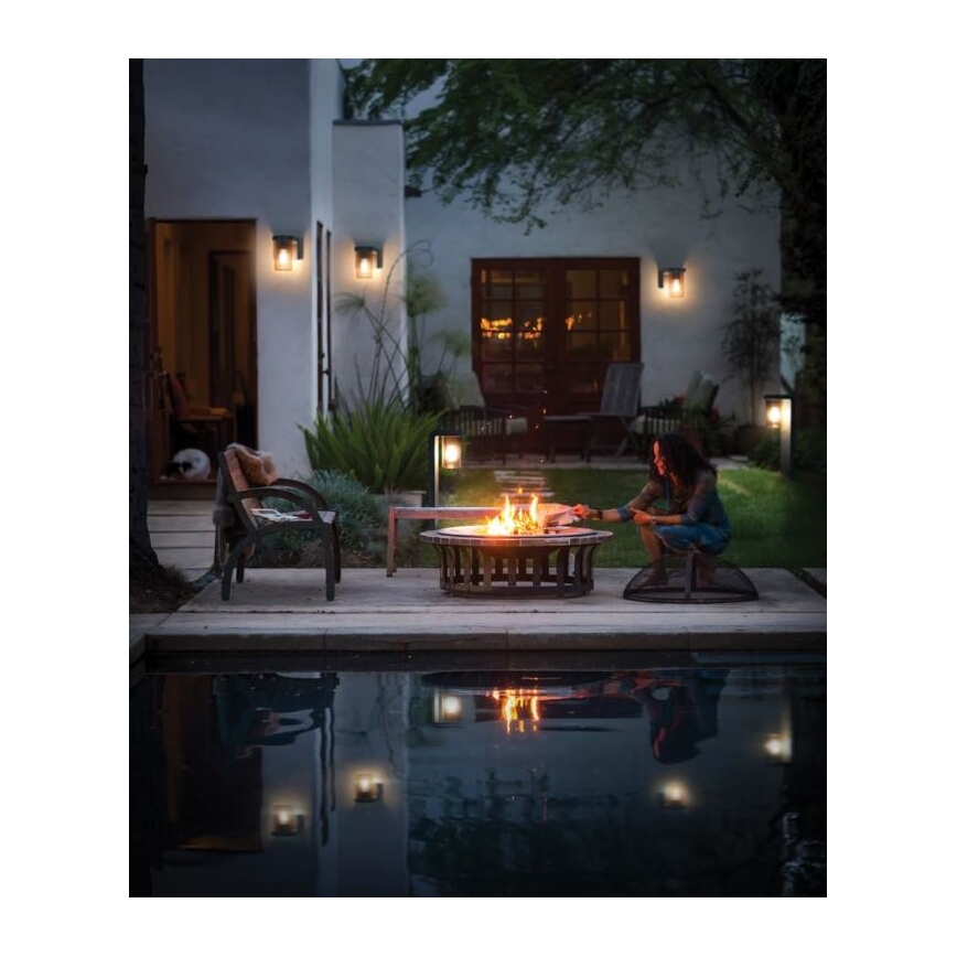 Ledvance - Wand Lamp voor Buiten CASCADE 1xE27/25W/230V IP44