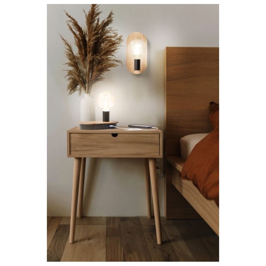 Ledvance - Wandlamp DECOR WOOD 1xE27/8W/230V