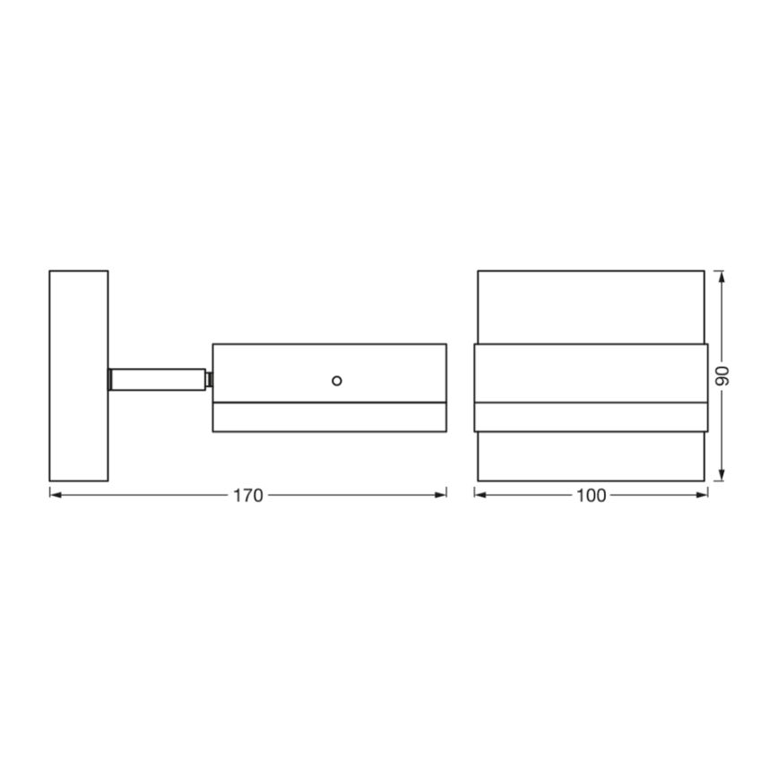 Ledvance - Wandlamp voor buiten ENDURA CLASSIC 1xGX53/12W/230V IP44