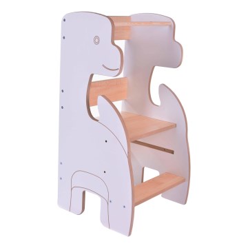 Leerplatform DINO wit/esdoorn