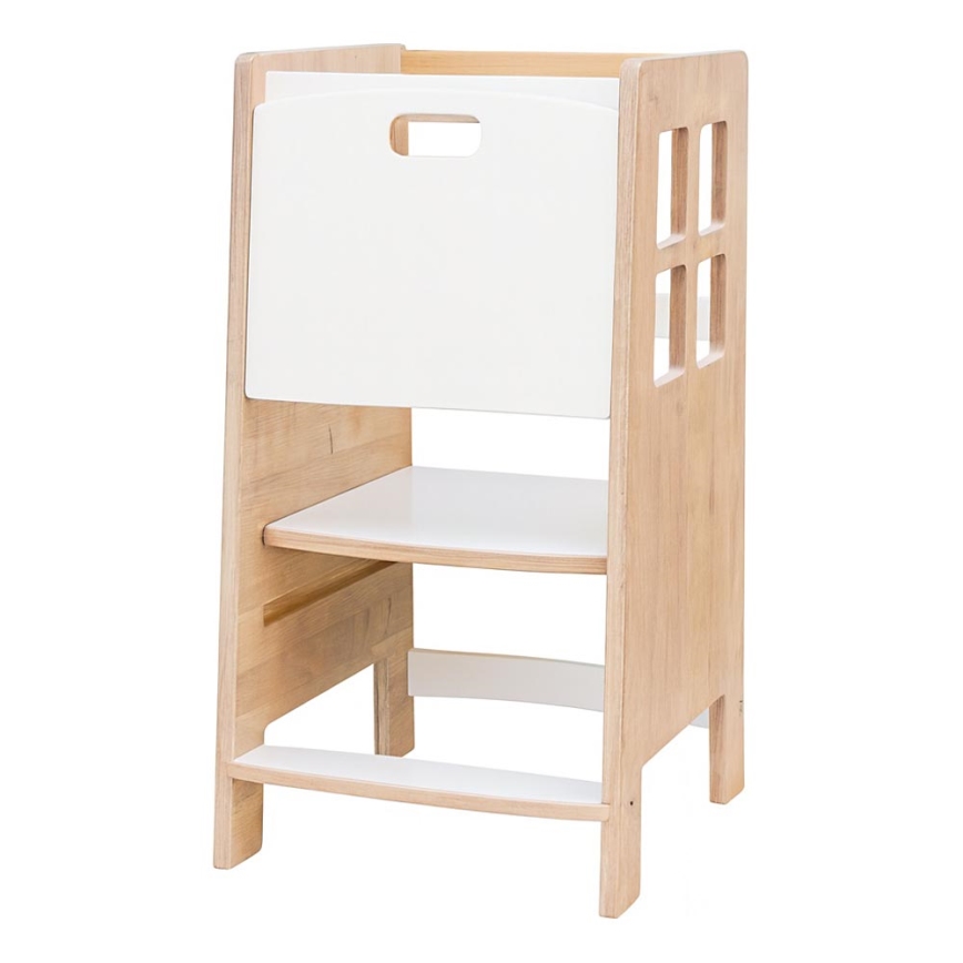 Leertoren KULE 90x50 cm bruin/wit