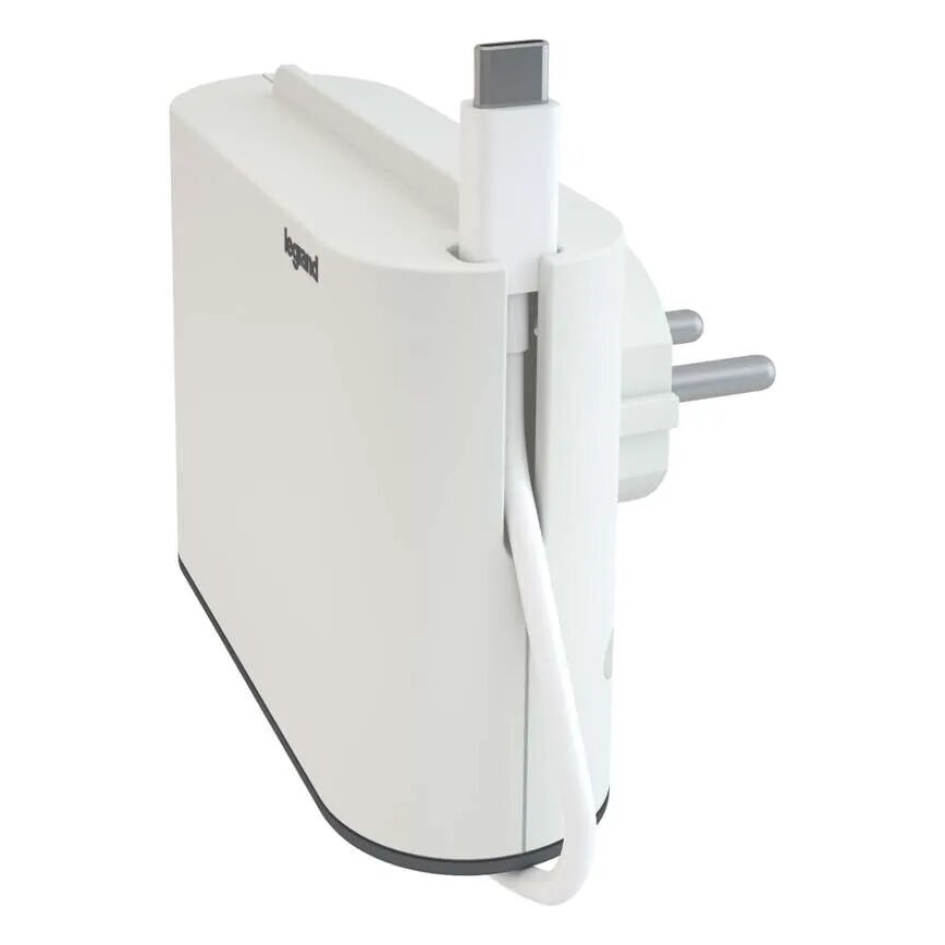 Legrand 049401 - Verdeelstekker 2Z Type C + USB-A + USB-C wit