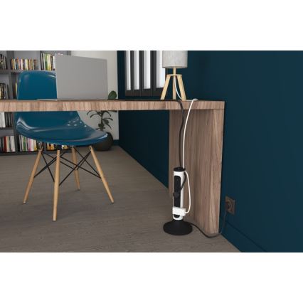 Legrand 049410 - Stekkerdoos zuil 230V/16A, 4x2P+T 2m