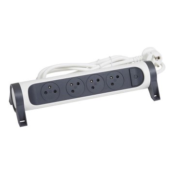 Legrand 049459 - Verlengsnoer met schakelaar 4Z Type E 3m