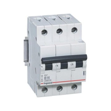 Legrand - 3-polige installatieautomaat RX3 3P B 16A 6000A