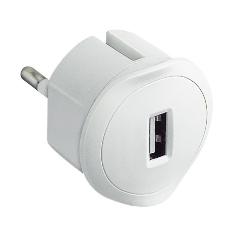 Legrand 50680 - Adaptateur USB à brancher 230V/1,5A blanc