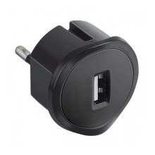 Legrand 50681 - USB lader 230V/1,5A zwart