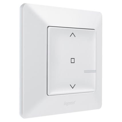 Legrand 752191 - Interrupteur de volet connecté sans fil VALENA 230V Wi-Fi IP41