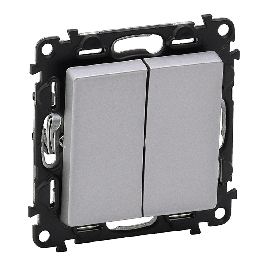 Legrand 752305 - Serie-schakelaar VALENA LIFE nr.5 250V/10A aluminium