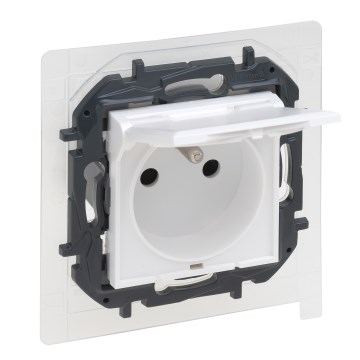 Legrand - Buitenstopcontact zonder afdekraam 250V/16A NILOE STEP IP44 wit