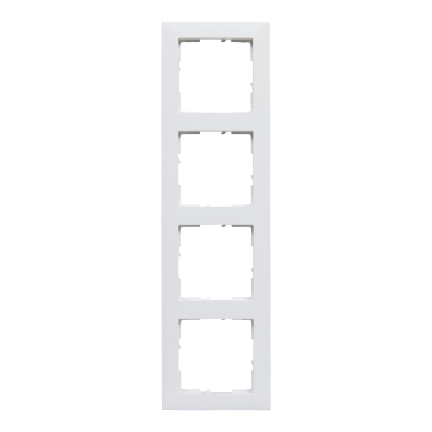 Legrand - Cadre 4 postes SUNO blanc