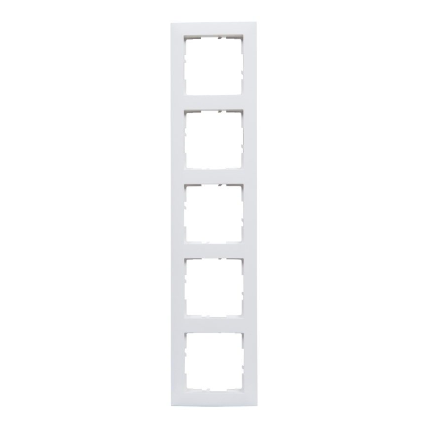 Legrand - Cadre 5 postes SUNO blanc